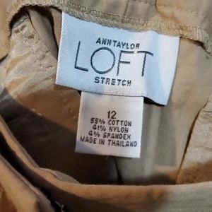 Women Ann Taylor LOFT STRETCH SZ 12